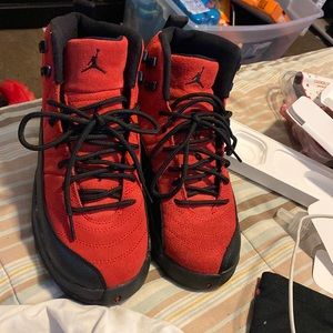 Air Jordan 12s! ‘Black and Varisty red’